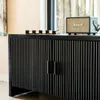 RACK STUDIO TOTAL BLACK - 1.62 MTS - 3 PUERTAS en Negro - Muebles para TV, Uruguay | La Iberica, vista 2 de 9