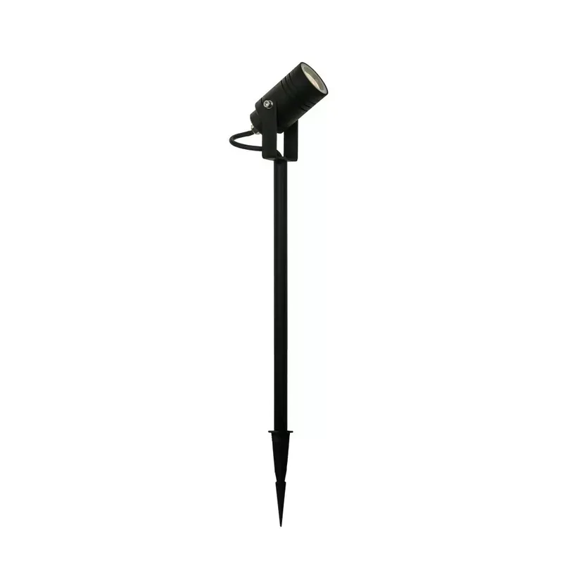 Luminaria Pincho de Exterior Girona 6W en Negro - Lámparas de pie, Uruguay | Serlux