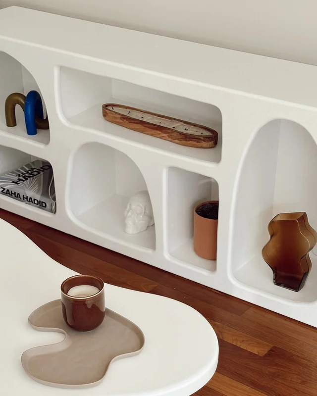 rack AGIA en Blanco - Muebles para TV, Uruguay | Octo, vista 4