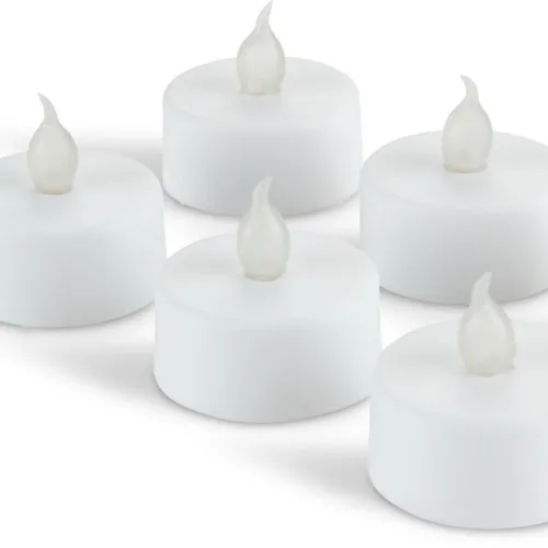 Vela LED MORGAN temporizador 6 uds en Blanco - Velas y Portavelas, Uruguay | JYSK