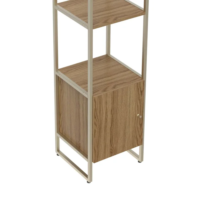Estantería Mdf-y-metal Voss en Beige - Bibliotecas, Uruguay | Divino, vista 4