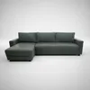 Sofá 3 Cuerpos + Chaise derecho - Tela Pet friendly gris en Gris - Sillones y sofás, Uruguay | Champagne Home, vista 2 de 5
