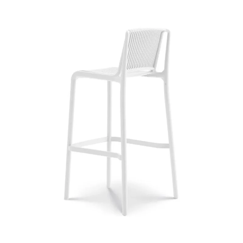 Banqueta La Roche Blanco en Blanco - Butacas, banquetas y puffs, Uruguay | Decotech, vista 5