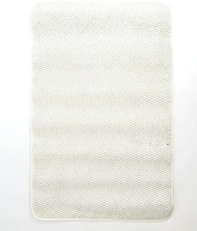Felpudo Salo - Blanco en Blanco - Alfombras, Uruguay | Indian