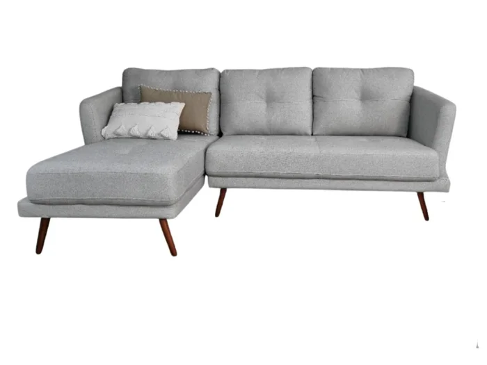 Sofá con Chaise BOHO - Gris en Gris - Sillones y sofás, Uruguay | Finkel, vista 2