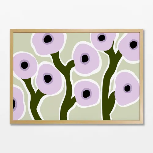 Purple Poppies - Láminas, Uruguay | La Cuadrería