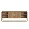 Rack Luna - Chico - Natural en Marrón - Muebles para TV, Uruguay | NYR, vista 4 de 5