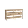 Mueble para TV de madera tradicional - Sauder - Linea Adaline Café en Madera natural - Muebles para TV, Uruguay | Ecowood, vista 1 de 5
