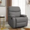 Butaca Sofa Living 1 Cuerpo Reclinable Manual Premium Grafito en Gris - Butacas, banquetas y puffs, Uruguay | Soy Hogar, vista 3 de 4