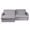 Sofá Cama 3 Cuerpos Tela Gris Verona en Gris - Sillones y sofás, Uruguay | Divino, vista 6 de 10