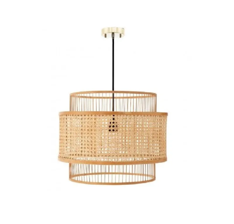Iluminación Colgante Bambú en Madera natural - Lámparas colgantes, Uruguay | Finkel