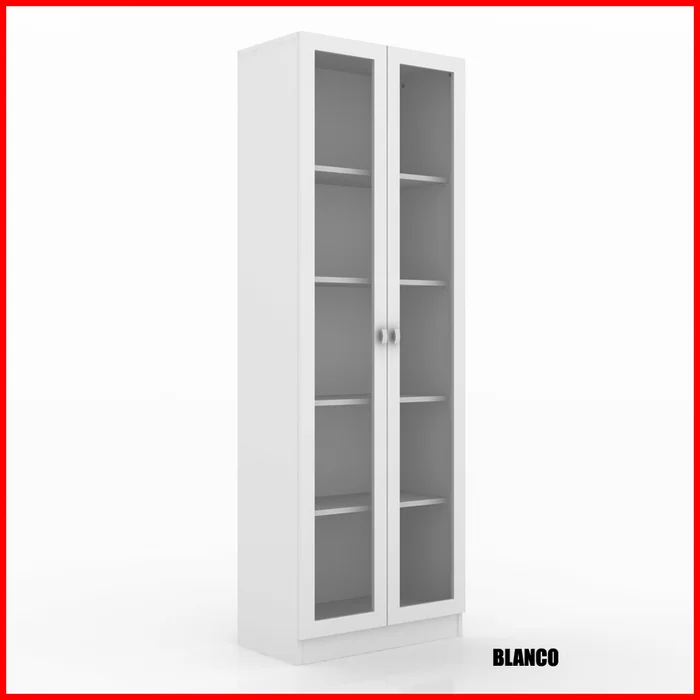 Biblioteca armario cristalero – ME 4115 - Aparadores y recibidores, Uruguay | Punto Unión, vista 2