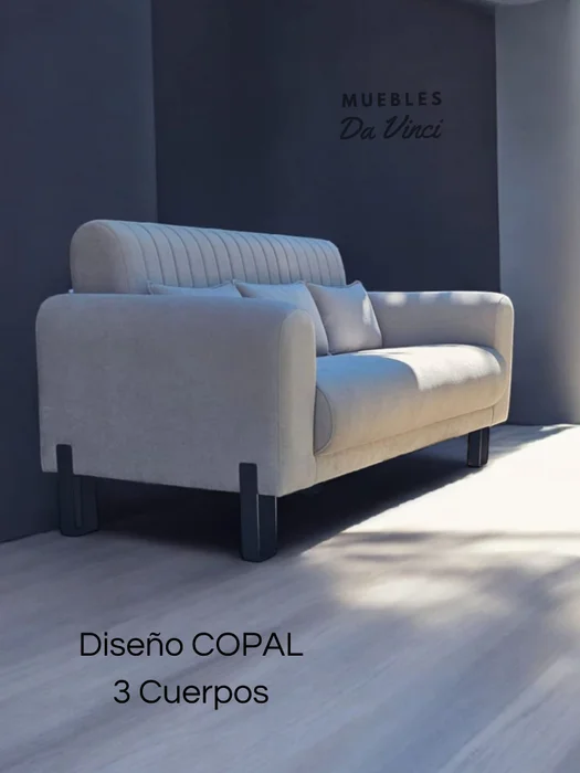Sofá Copal 2 cuerpos - Muebles Da Vinci en Gris - Sillones y sofás, Uruguay | Muebles Da Vinci, vista 5