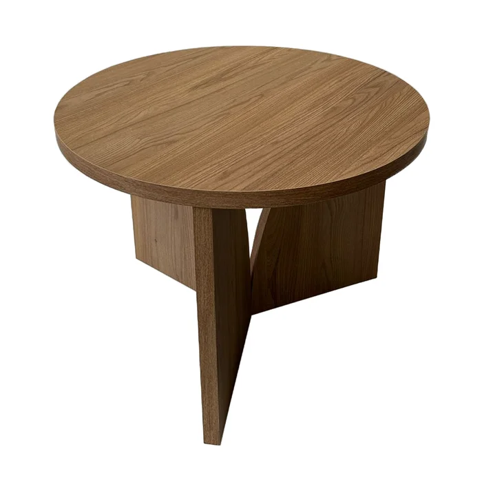 Mesa de Centro Arco 60cm – Olmo en Madera natural - Mesas de living, Uruguay | Berna home, vista 3