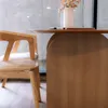Mesa de Comedor Ovalada Arco 160 x 90 - Marrón Claro - Mesas de comedor, Uruguay | Berna home, vista 3 de 13