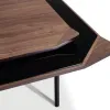 Mesa de centro Tangram rectangular en vidrio-blanco - Mesas de living, Uruguay | Arquetipo, vista 4 de 8