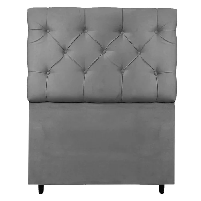 Respaldo Cabecera 1 plaza Luxo - Tela Suede en Beige - Respaldos de cama, Uruguay | Delta Center, vista 2