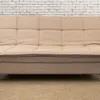 SOFA CAMA MIRAGE 3 LUGARES MARRON CLARO en Beige - Sillones y sofás, Uruguay | Alfa Ventas, vista 1 de 5