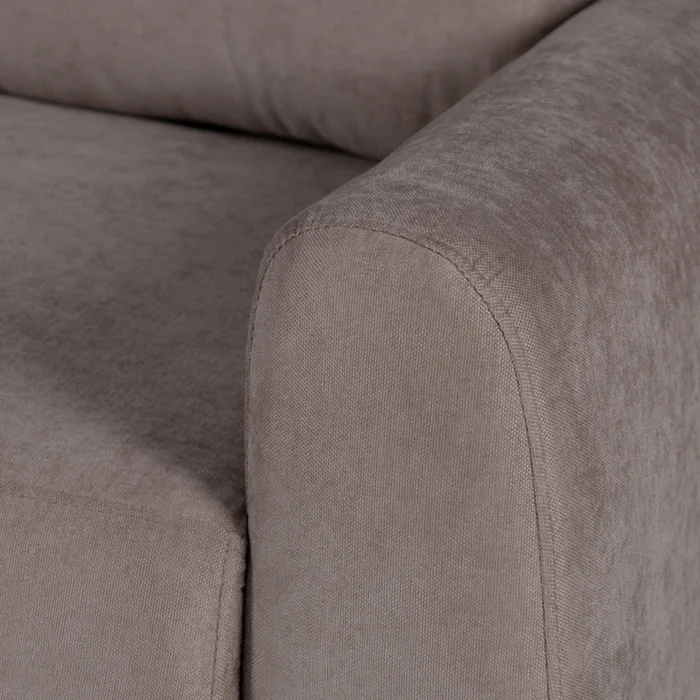 Sofá Elyon - Tela Microfibra - 3 cuerpos - 9249 (Tostado) en Beige - Sillones y sofás, Uruguay | NYR, vista 3