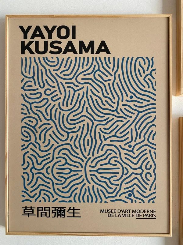 Kit 3 Cuadros – Artistas Celeste – 30 × 40 en Beige - Decoración de pared, Uruguay | Berna Home, vista 4
