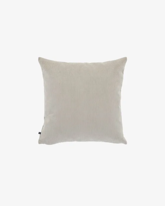 Almohadón Namie 45 x 45 cm pana - topo en Topo - Textiles, Uruguay | Kavehome