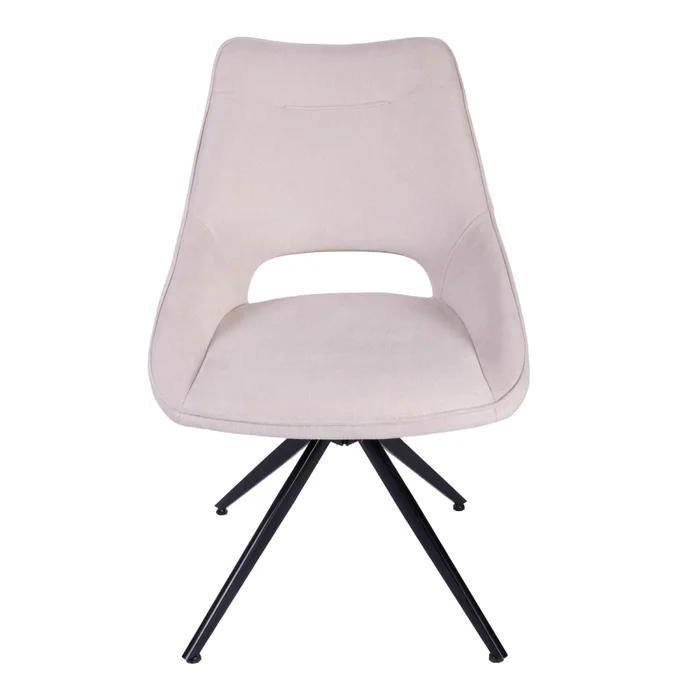 Silla De Oficina Tela-y-polipropileno Blanco Christie en Blanco - Escritorios y sillas de escritorio, Uruguay | Divino, vista 3