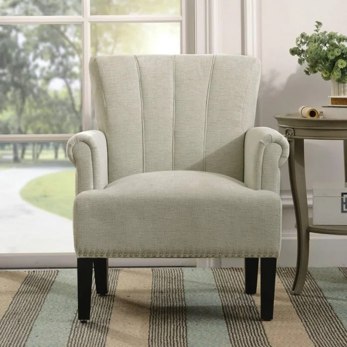 Butaca Charlton en Gris - Butacas, banquetas y puffs, Uruguay | La Cueva Muebles, vista 6