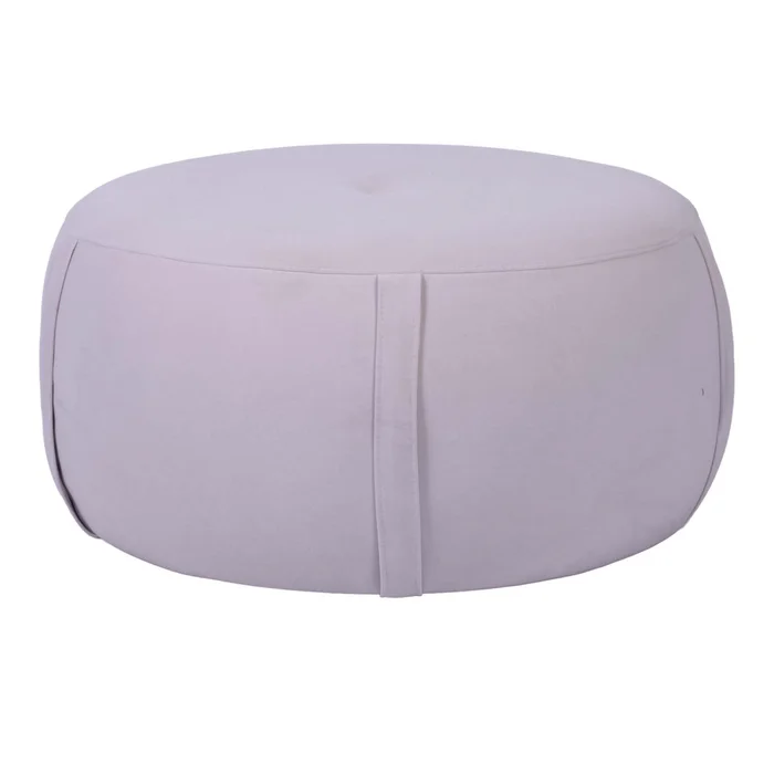 Puff Tela Natural-beige Olten Beige Claro en Violeta - Sillones y sofás, Uruguay | Divino, vista 2