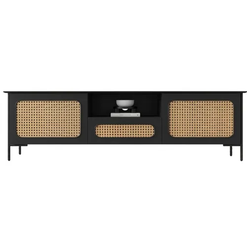 Rack Terra – Negro - 207 cm - Muebles para TV, Uruguay | Berna home
