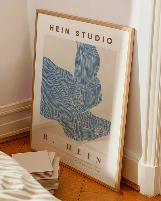 Hein Studio N.01 en Azul - Láminas, Uruguay | La Cuadrería, vista 2