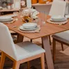 Mesa de Comedor Aura 1.35 - Marrón en Marrón - Mesas de comedor, Uruguay | Ecowood, vista 6 de 8