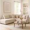 Rinconera Modulare - Tela Microfibra - Chaise izquierdo - FX4-10 (Beige) en Beige - Sillones y sofás, Uruguay | NYR, vista 1 de 7