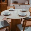Mesa de Comedor Ana - Redonda - Línea Nevada - Blanco en Blanco - Mesas de comedor, Uruguay | Ecowood, vista 5 de 6