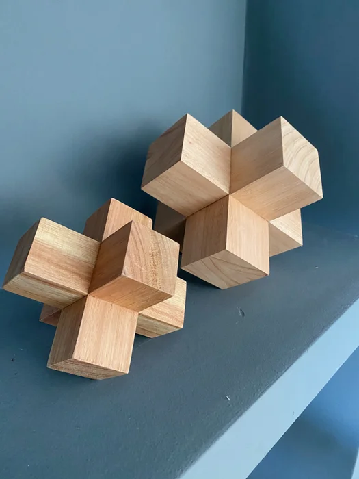 Figura decorativa de madera – 21 cm en Madera natural - Decoración, Uruguay | Dreams On Time