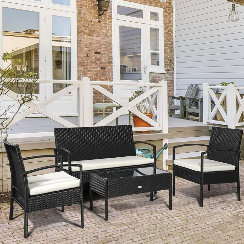 Juego de jardin Denver - Negro en Negro - Muebles para el exterior, Uruguay | La Cueva Muebles, vista 7