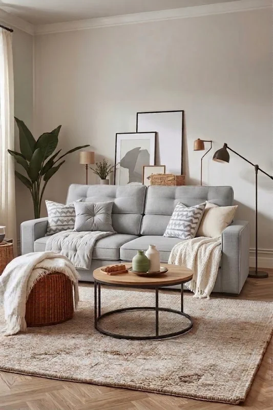 Sofá Ámsterdam Extensible – 2 cuerpos - Gris en Gris - Sillones y sofás, Uruguay | Berna Home, vista 4