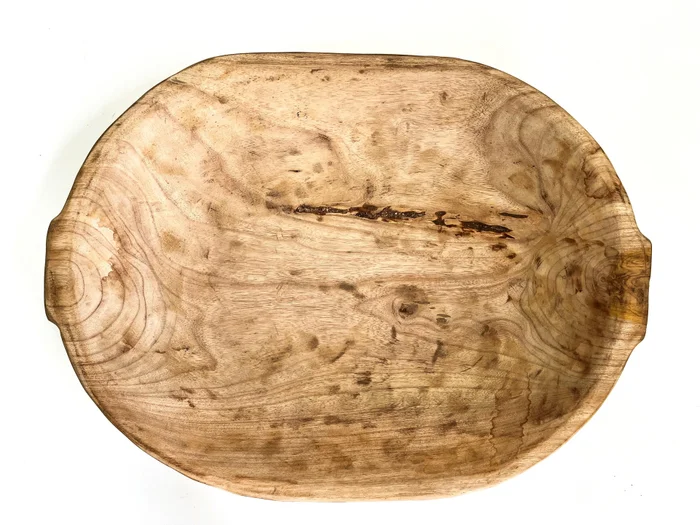 FUENTE ORGANICA OVAL M en Madera natural - Decoración, Uruguay | Fundamento Muebles, vista 3