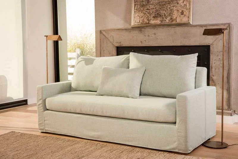 SILLON SOFIA - LINO ANTIMANCHAS MINT en Verde oliva - Sillones y sofás, Uruguay | La Iberica, vista 4