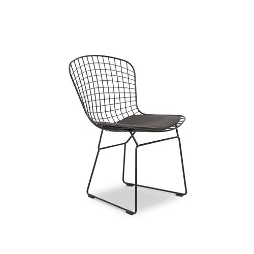 Silla Bertoia - Negra – Diseño icónico en Negro - Sillas, Uruguay | Samic