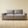 Sofá 3 Cuerpos Tela Gris Westly en Gris - Sillones y sofás, Uruguay | Divino, vista 1 de 8