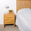 MESA DE LUZ CAPRICORNIO ALTA en Madera natural - Mesas de luz, Uruguay | Fundamento Muebles, vista 1 de 4
