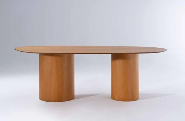 Mesa de Comedor Tarsila en Madera natural - Mesas de comedor, Uruguay | Casa Brava