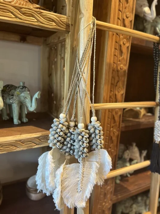 Borla diseño hoja & caracoles - Decoración, Uruguay | Balihai, vista 3