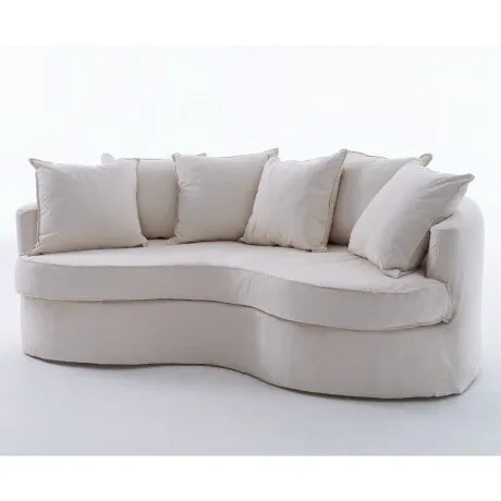 Sillón Curvo Filipa Natural en Madera natural - Sillones y sofás, Uruguay | Aihaus
