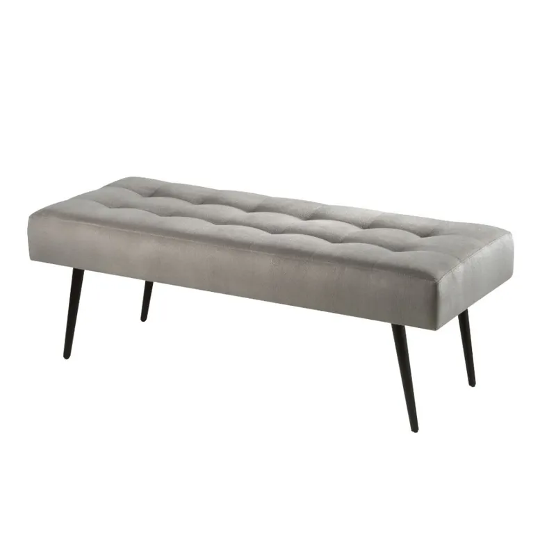 Recamier Olivia Gris en Gris - Respaldos de cama, Uruguay | Noe