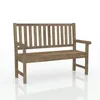BANCO DE JARDIN MADERA EUCALIPTO 2 LUGARES VEGAS en Marrón - Muebles para el exterior, Uruguay | Alfa Ventas, vista 1 de 2