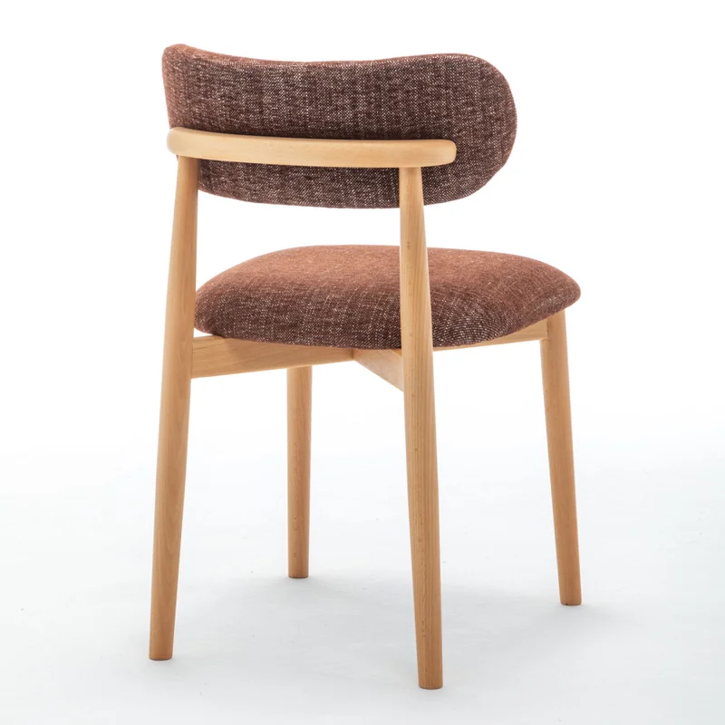 Silla De Comedor Madera Naranja Sarah en Marrón - Sillas, Uruguay | Divino, vista 6