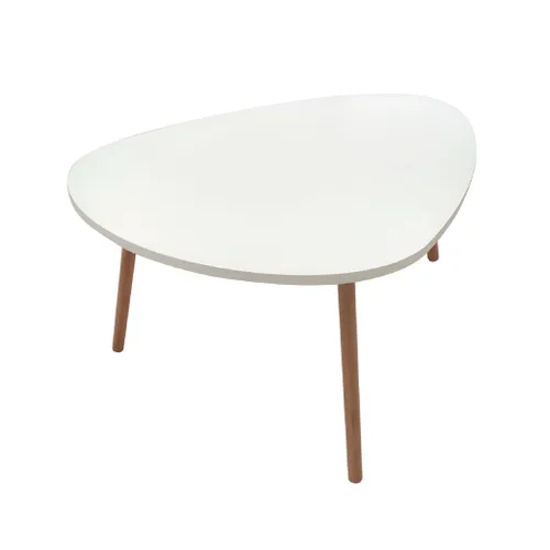 MESA CENTRICA TRIANG BAMBOO C/BLANCO 99X70X46CM en Multicolor - Mesas de comedor, Uruguay | Decohogar