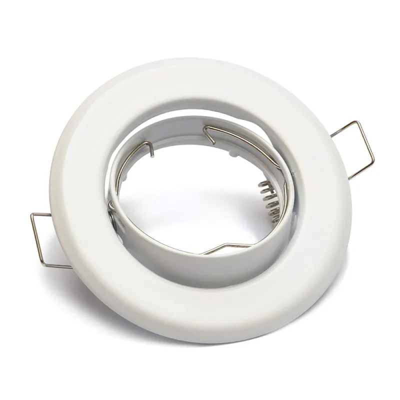 Aro Premium de Empotrar Movil para Dicroica Blanco en Blanco - Lámparas colgantes, Uruguay | Serlux