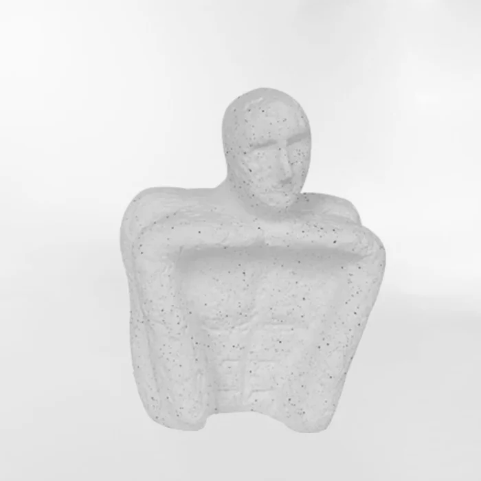 ESCULTURA MAN Blanco Medium - Decoración, Uruguay | Viasono, vista 2